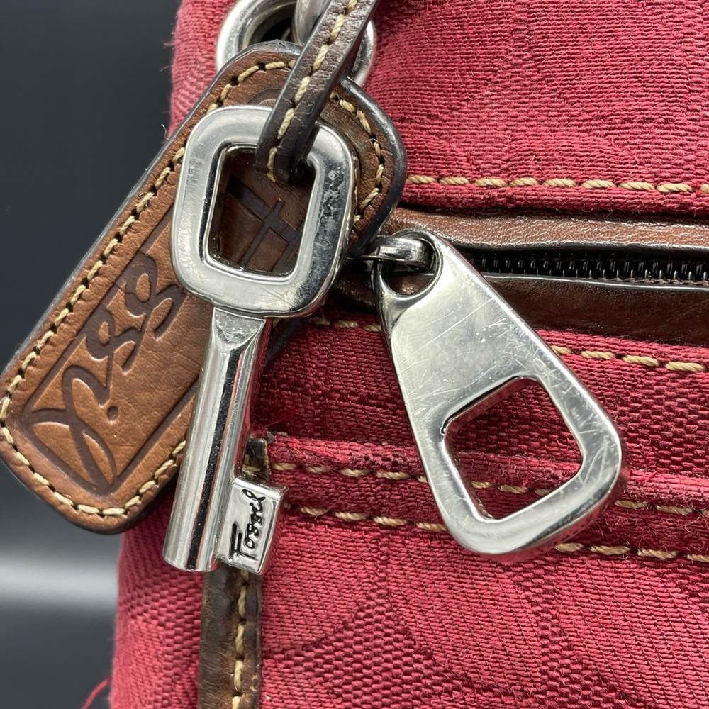 Fossil Monogram Canvas Small Crossbody Bag - image 6